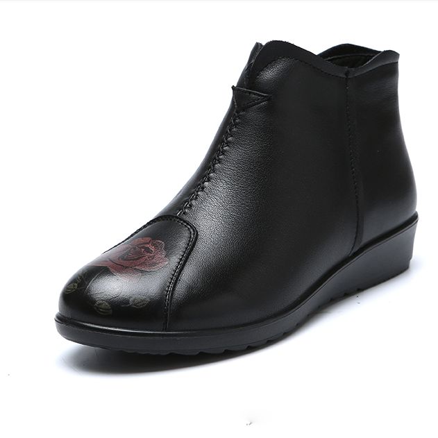 Bottes D'hiver En Velours Chaud | Chaussures Cadeaux 35-43