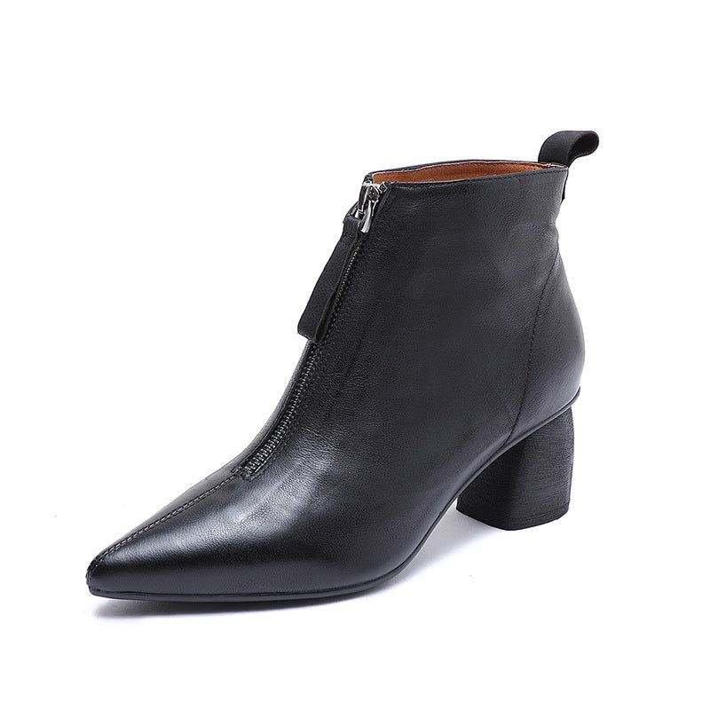 Bottes De Mode Pour Femmes À Talons Hauts Pointues D'automne Et D'hiver | Chaussures Cadeaux