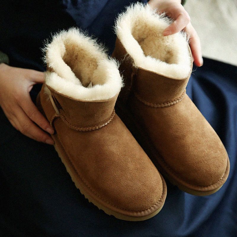 Bottes De Neige D'hiver Moelleuses Et Confortables