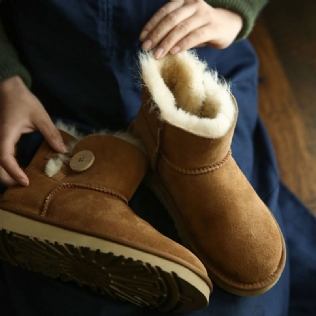 Bottes De Neige D'hiver Moelleuses Et Confortables