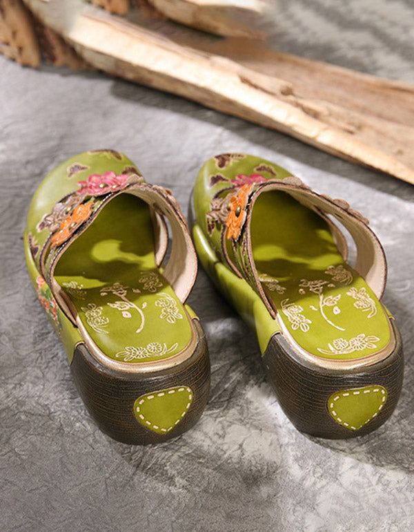 Summer Platform Retro Ethnic Chaussons 35-42